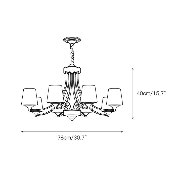 Enclave Chandelier-DWHOME