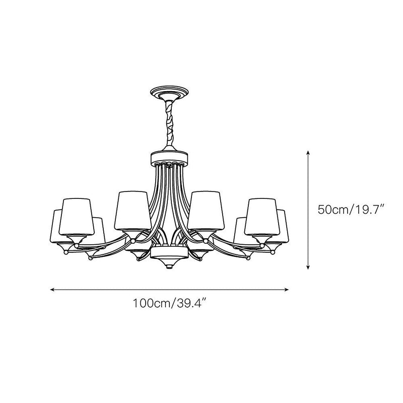 Enclave Chandelier-DWHOME