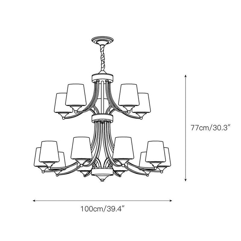 Enclave Chandelier-DWHOME