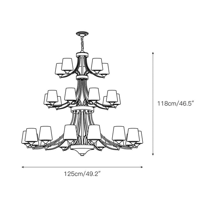 Enclave Chandelier-DWHOME