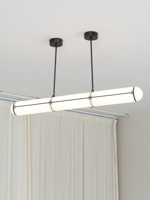 Cylindrical Endless Pendant Light-DWHOME