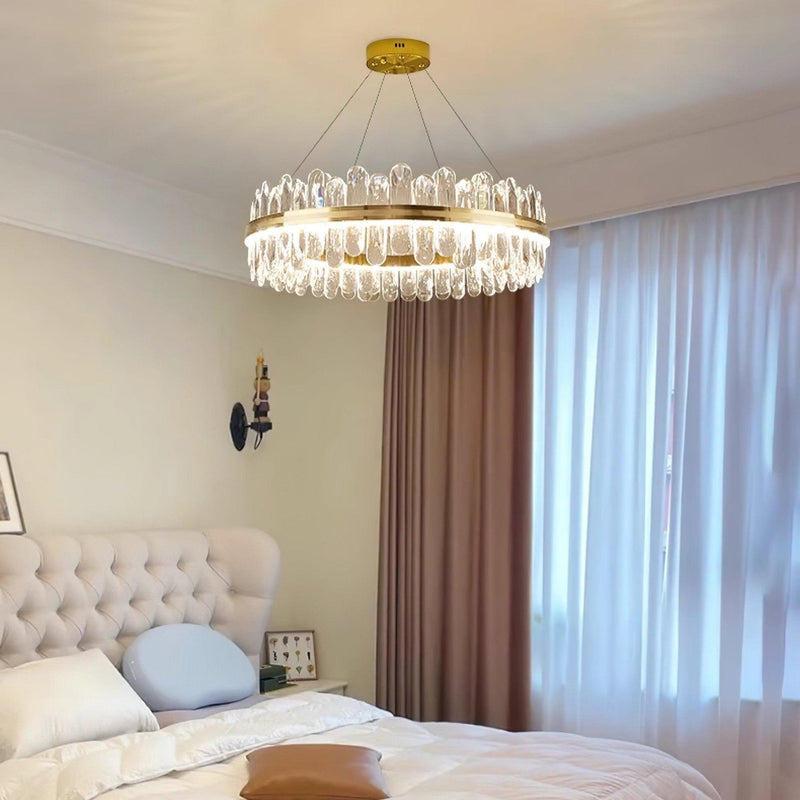 Enos Crystal Chandelier-DWHOME
