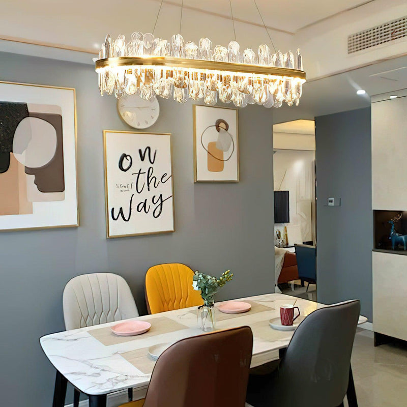 Enos Crystal Chandelier-DWHOME
