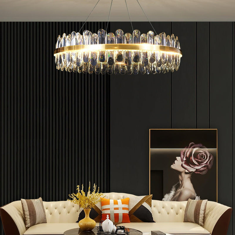 Enos Crystal Chandelier-DWHOME