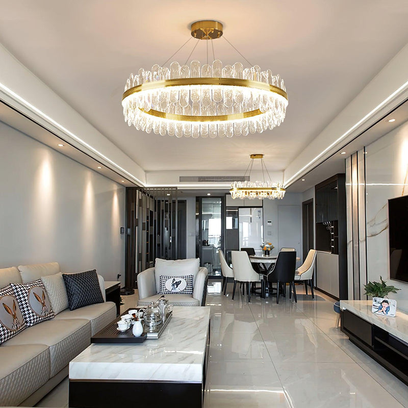 Enos Crystal Chandelier-DWHOME