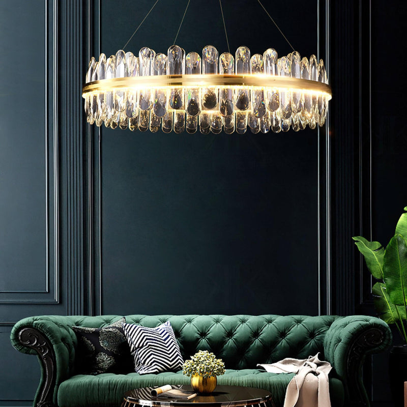 Enos Crystal Chandelier-DWHOME
