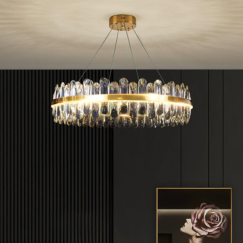 Enos Crystal Chandelier-DWHOME