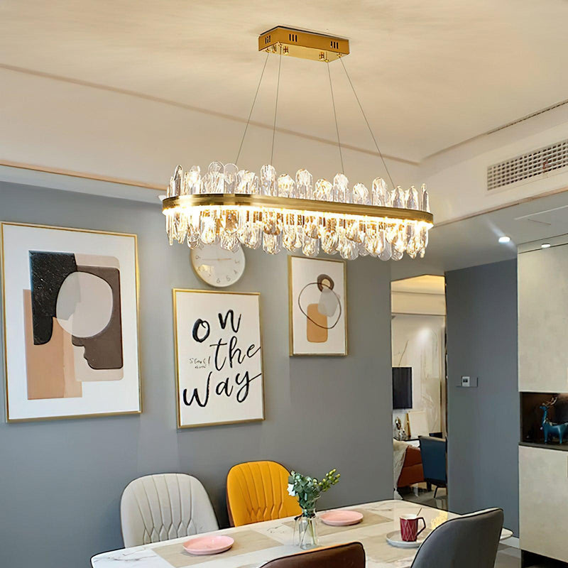 Enos Crystal Chandelier-DWHOME