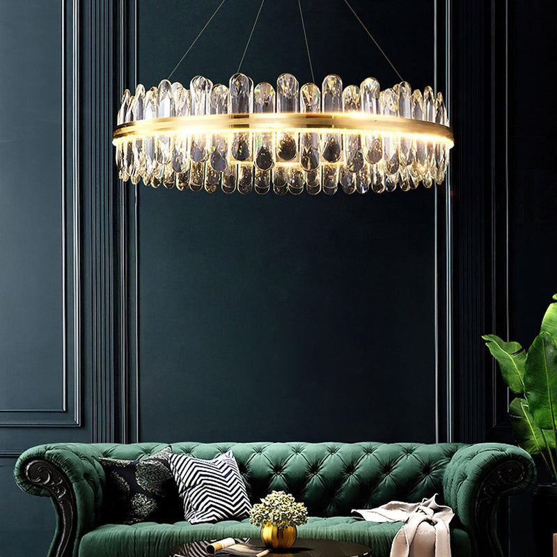 Enos Crystal Chandelier-DWHOME