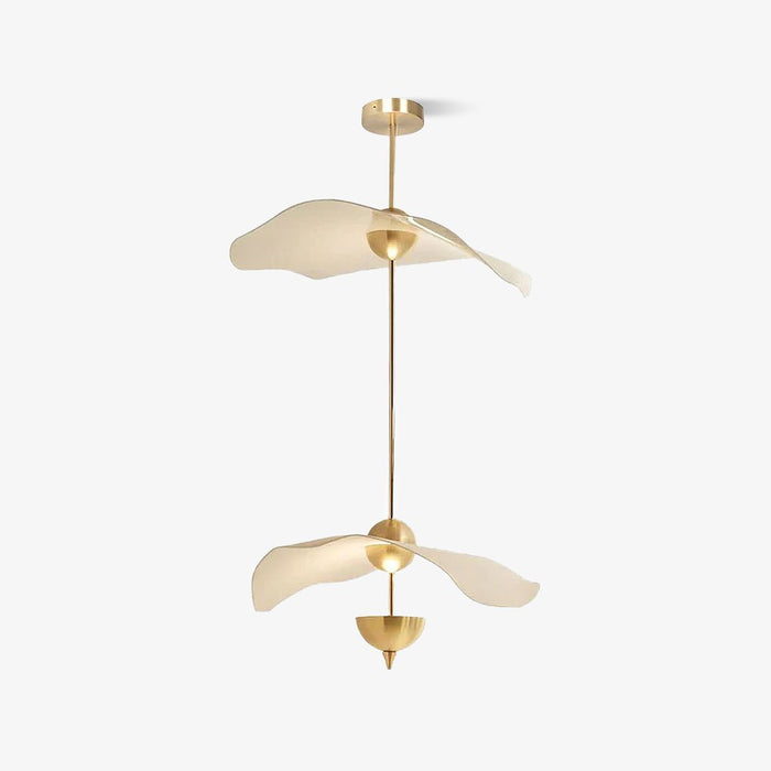 Envolee Double Biscuit Pendant Light.