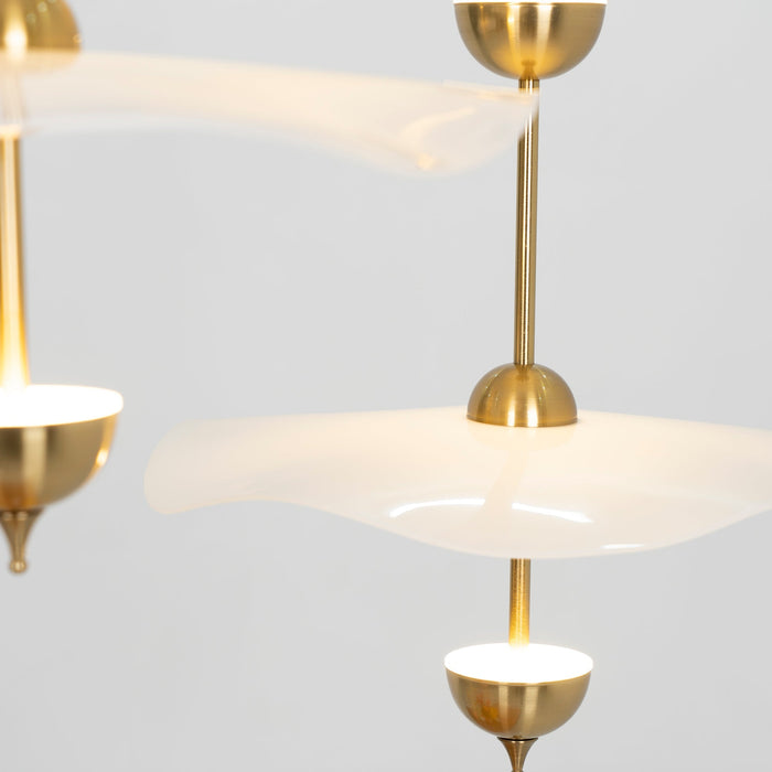 Envolee Double Biscuit Pendant Light - Vakkerlight