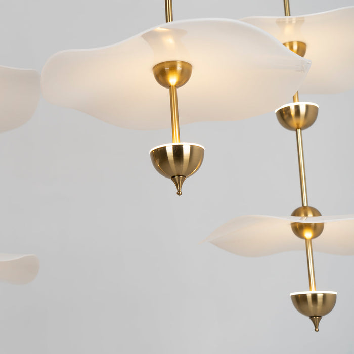 Envolee Double Biscuit Pendant Light - Vakkerlight