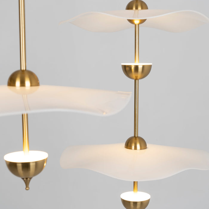 Envolee Double Biscuit Pendant Light - Vakkerlight