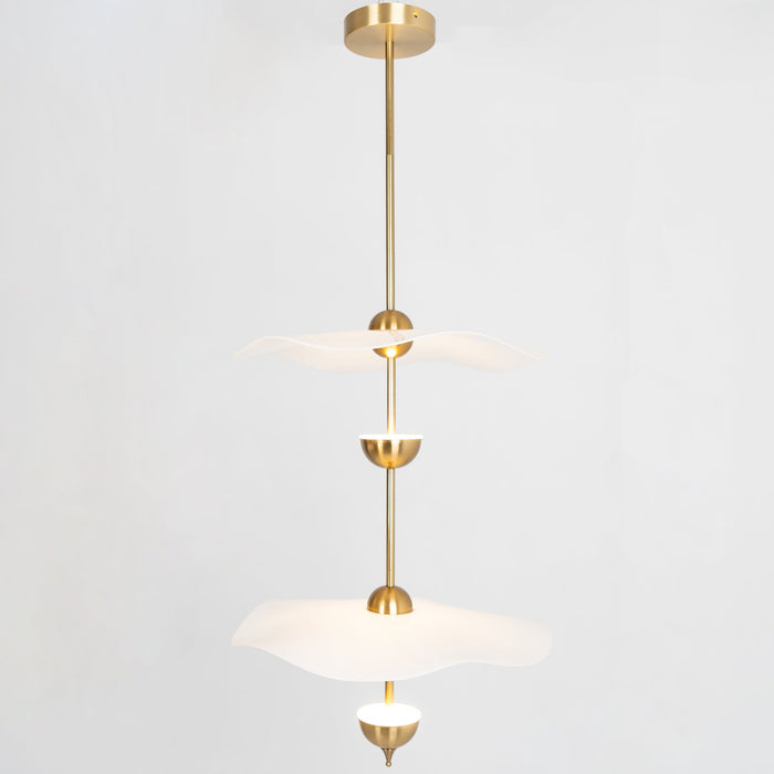 Envolee Double Biscuit Pendant Light - Vakkerlight