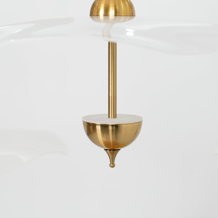 Envolee Double Biscuit Pendant Light.