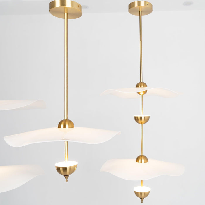 Envolee Double Biscuit Pendant Light - DWHOME