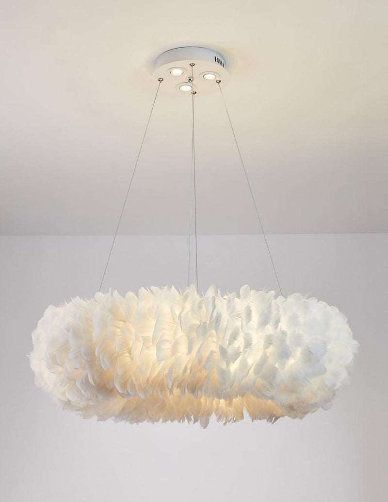 Goose Feathers Pendant Lamp-DWHOME