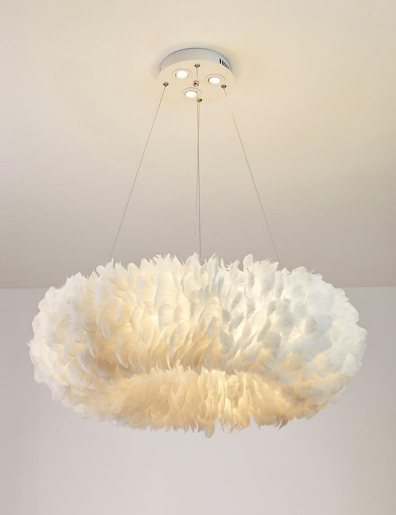 Goose Feathers Pendant Lamp-DWHOME