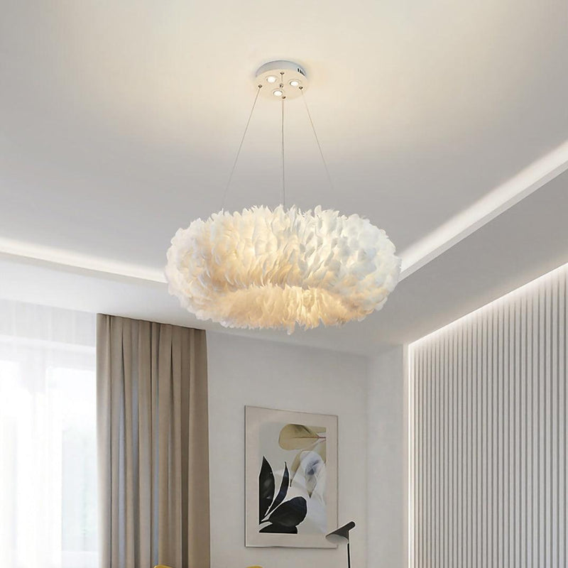 Goose Feathers Pendant Lamp-DWHOME