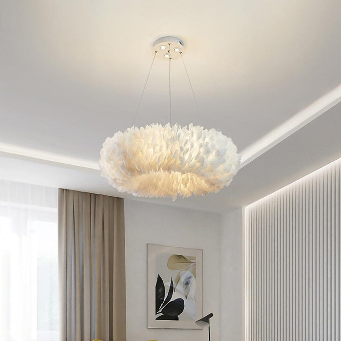 Goose Feathers Pendant Lamp-DWHOME
