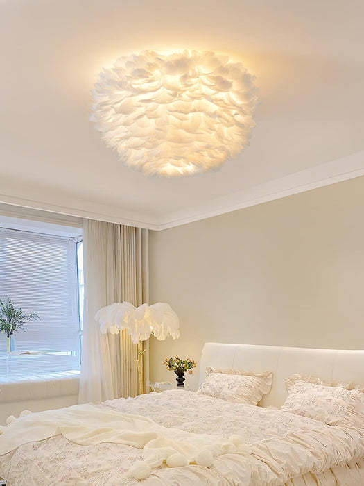 Feathered Ceiling Lamp - DWHOME