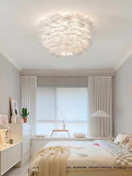 Feathered Ceiling Lamp - DWHOME