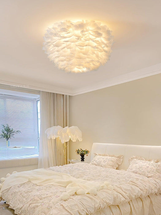 Feathered Ceiling Lamp - DWHOME