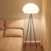 Eos Feather Floor Lamp-DWHOME