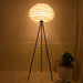 Eos Feather Floor Lamp-DWHOME