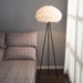 Eos Feather Floor Lamp-DWHOME