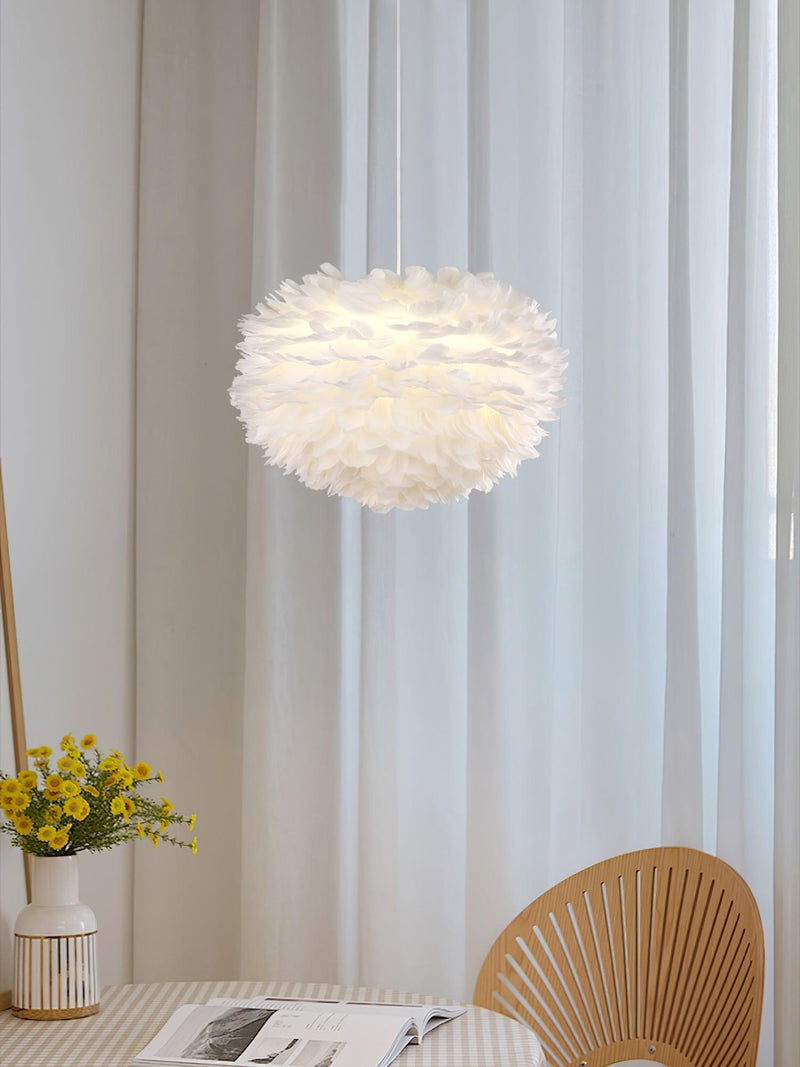 Goose Feathers Pendant Lamp-DWHOME