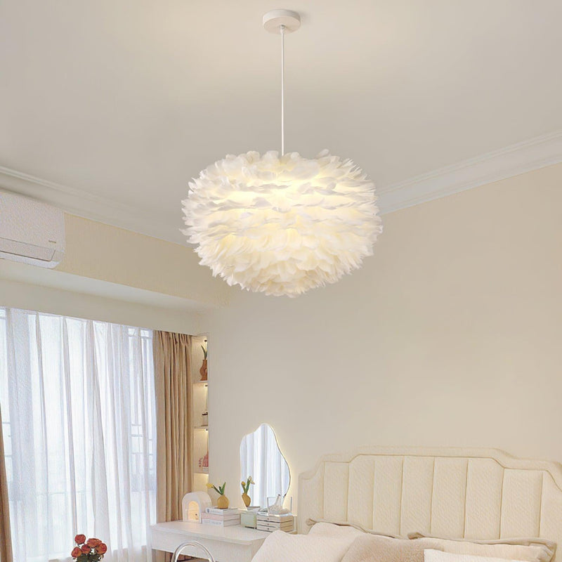 Goose Feathers Pendant Lamp-DWHOME