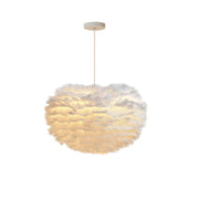 Goose Feathers Pendant Lamp-DWHOME