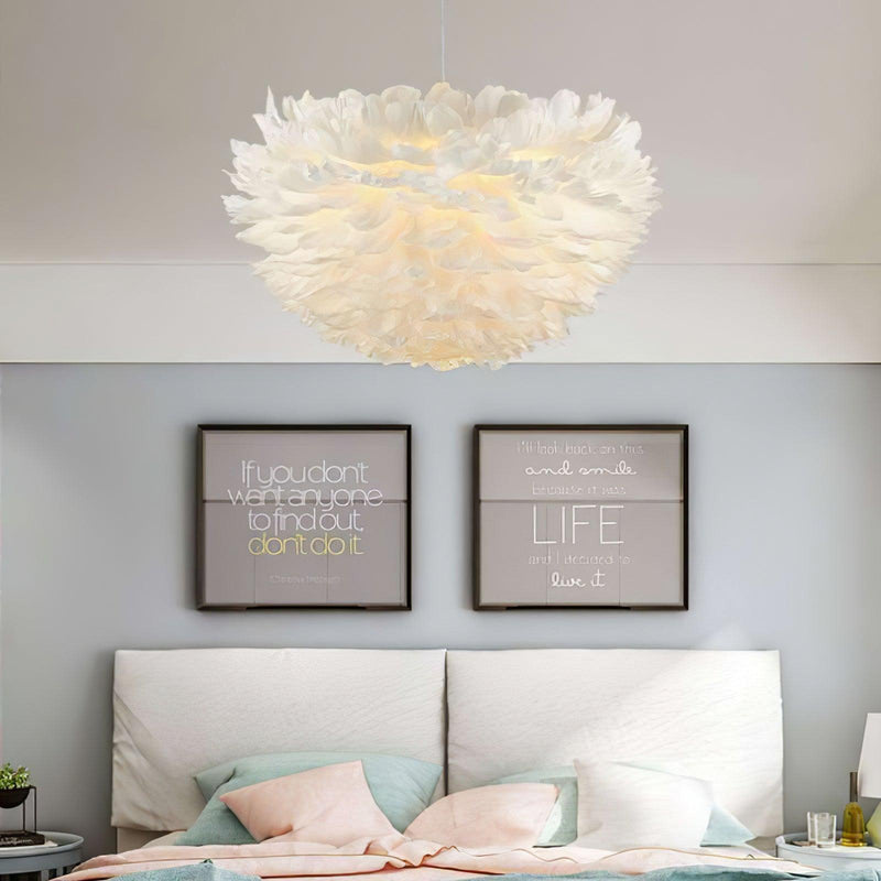 Goose Feathers Pendant Lamp-DWHOME