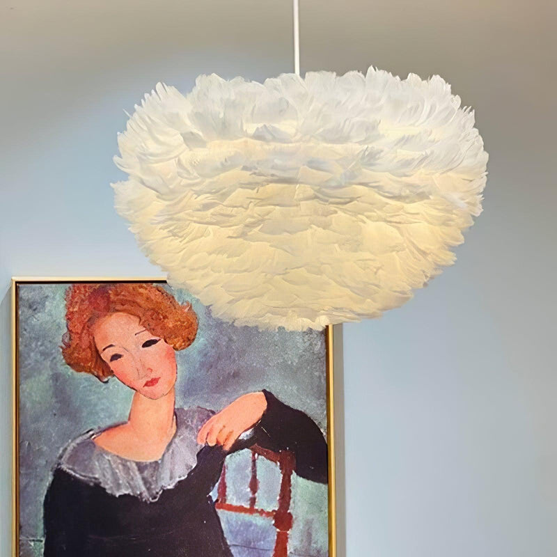 Goose Feathers Pendant Lamp-DWHOME