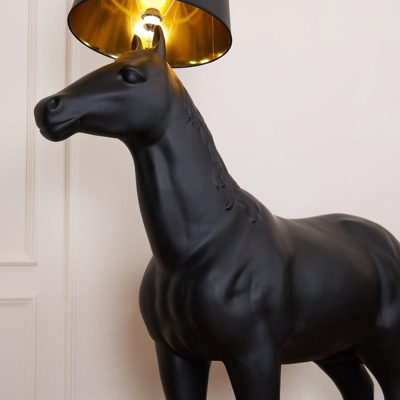 Equine Majesty Floor Lamp-DWHOME