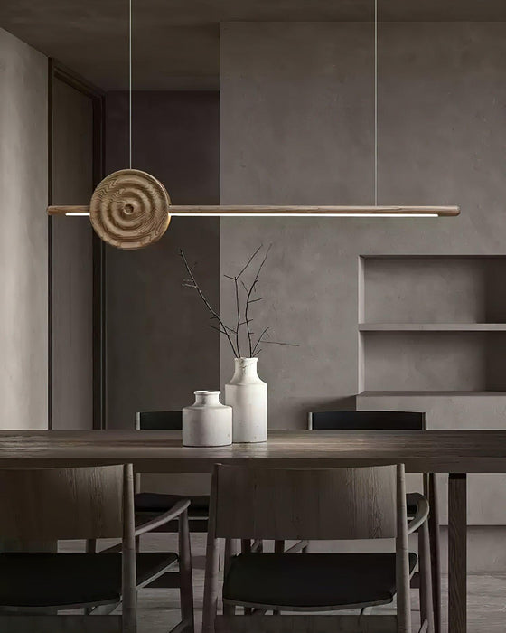 Erhu Wood Chandelier - DWHOME