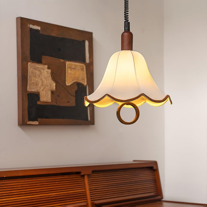 Eryn Fabric Pendant Light-DWHOME