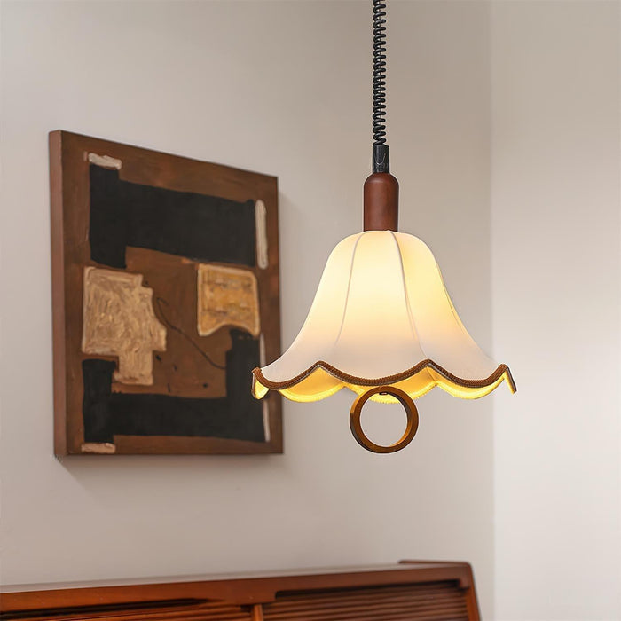 Eryn Fabric Pendant Light-DWHOME