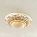 Essentials Flush Ceiling Light-DWHOME