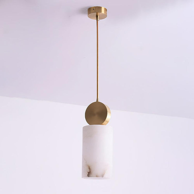 Etruscan Aabaster Pendant Light-DWHOME