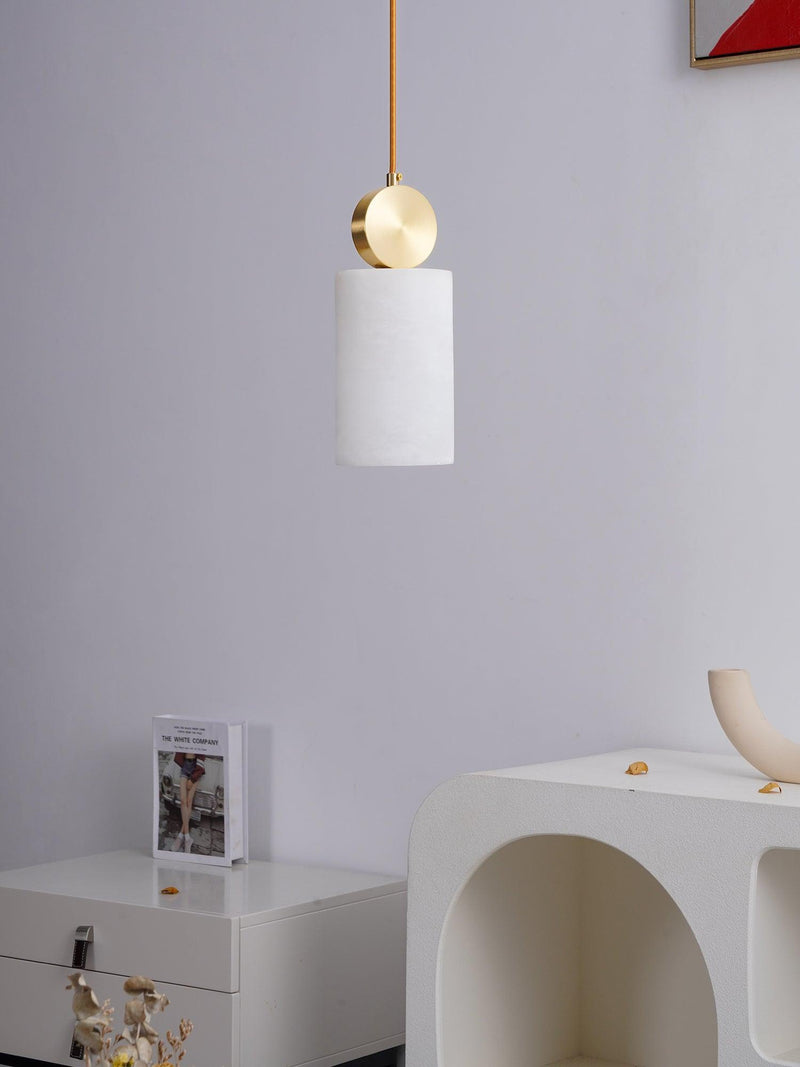 Etruscan Aabaster Pendant Light-DWHOME