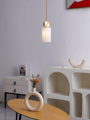 Etruscan Aabaster Pendant Light-DWHOME