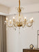 Evaria Crystal Pearl Chandelier-DWHOME