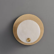 Evelyn Alabaster Wall Sconce-DWHOME