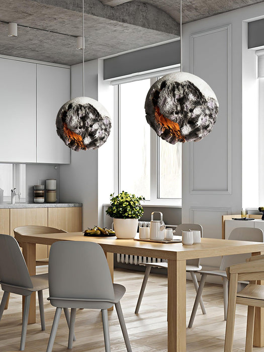 Irregular Planet Pendant Lamp.