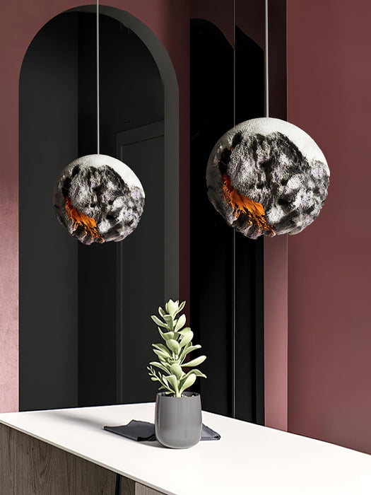 Irregular Planet Pendant Lamp.