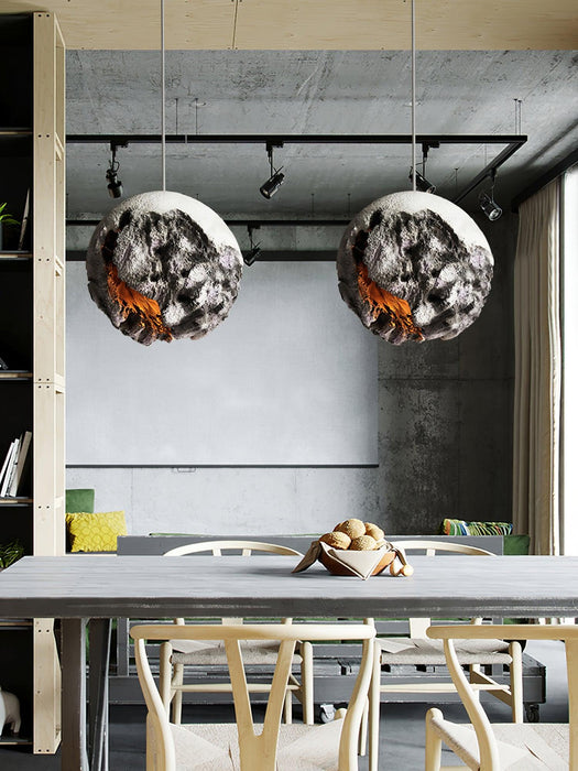 Irregular Planet Pendant Lamp.