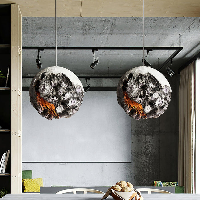 Irregular Planet Pendant Lamp.