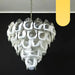 Exquisite Murano Transparent Glass Chandelier-DWHOME
